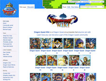 Tablet Screenshot of dragon-quest.org